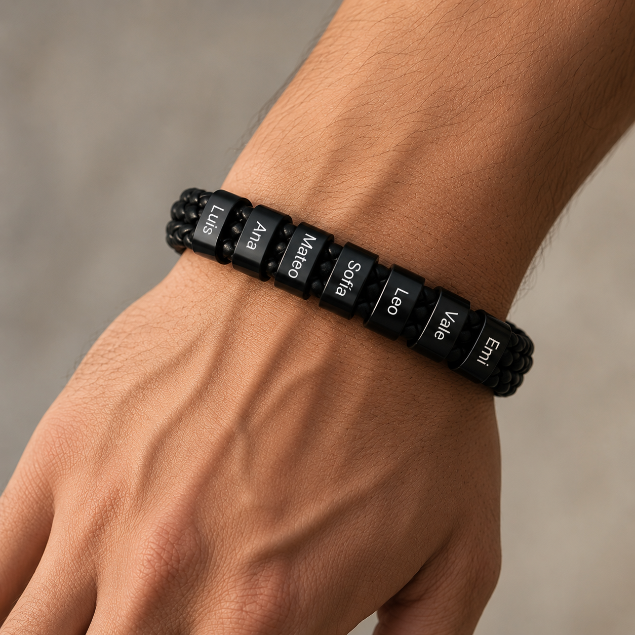 Pulsera Papá e Hijos (Hasta 5 nombres)