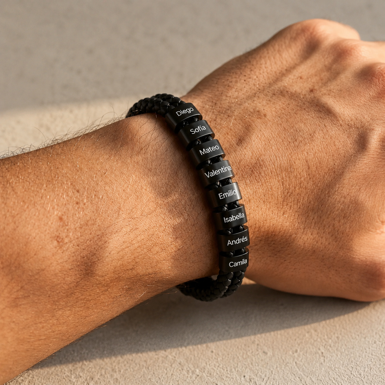 Pulsera Papá e Hijos (Hasta 5 nombres)