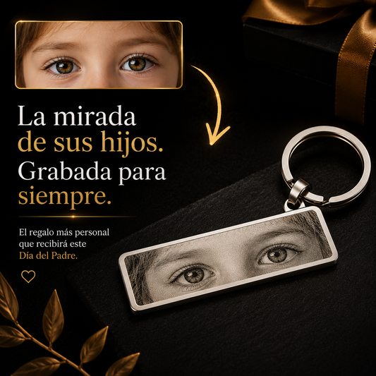 Llavero de Mirada Personalizado