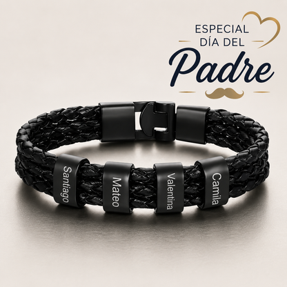 Pulsera Papá e Hijos (Hasta 5 nombres)