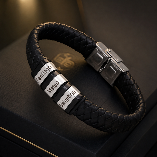 Pulsera Papá e Hijos (Hasta 8 nombres)