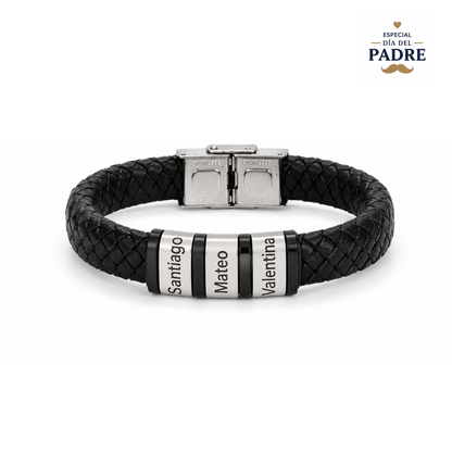 Pulsera Papá e Hijos (Hasta 8 nombres)