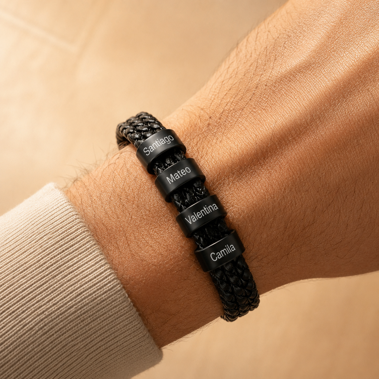 Pulsera Papá e Hijos (Hasta 5 nombres)