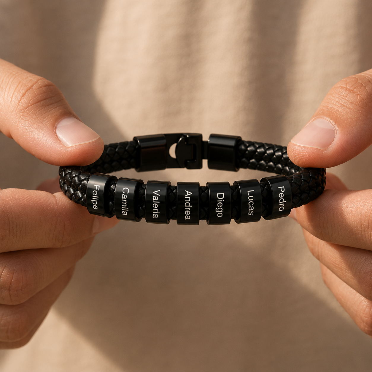 Pulsera Papá e Hijos (Hasta 5 nombres)