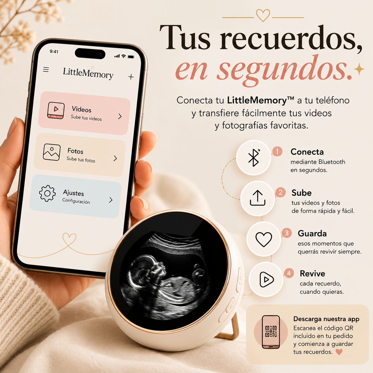 LittleMemory™ — El primer recuerdo de tu bebé